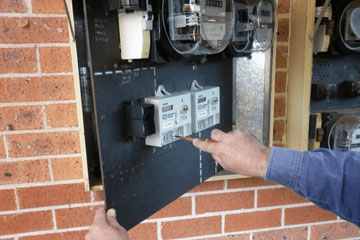 Electrical Meter Box Removal